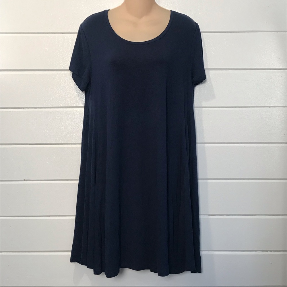 {Style and Co.} Petite swing shirt dress